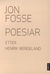Omslagsbilde:Poesiar : etter Henrik Wergeland