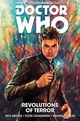 Omslagsbilde:Doctor Who : the Tenth Doctor . Vol. 1 . Revolutions of terror