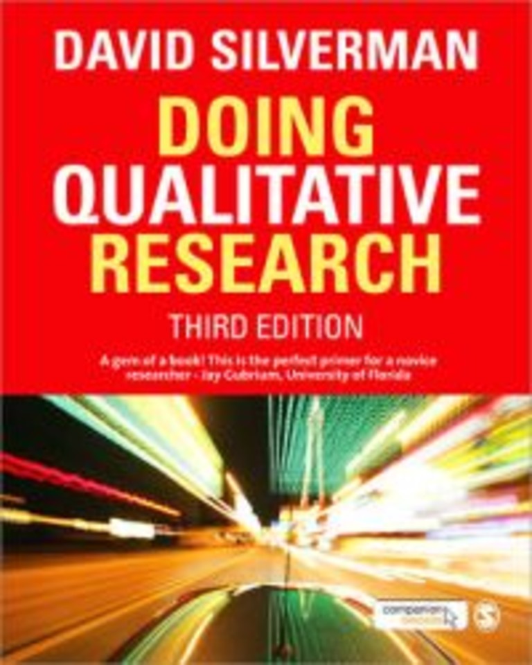 Doing qualitative research - a practical handbook