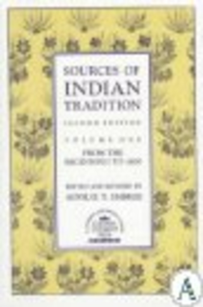 Sources of Indian tradition