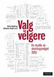 Omslagsbilde:Valg og velgere : en studie av stortingsvalget 2013