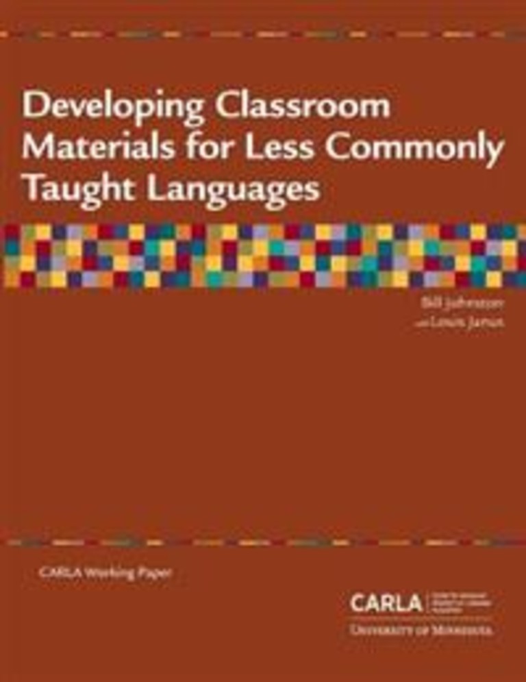 Developing classroom materials for less commonly taught languages