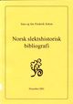 Omslagsbilde:Norsk slektshistorisk bibliografi