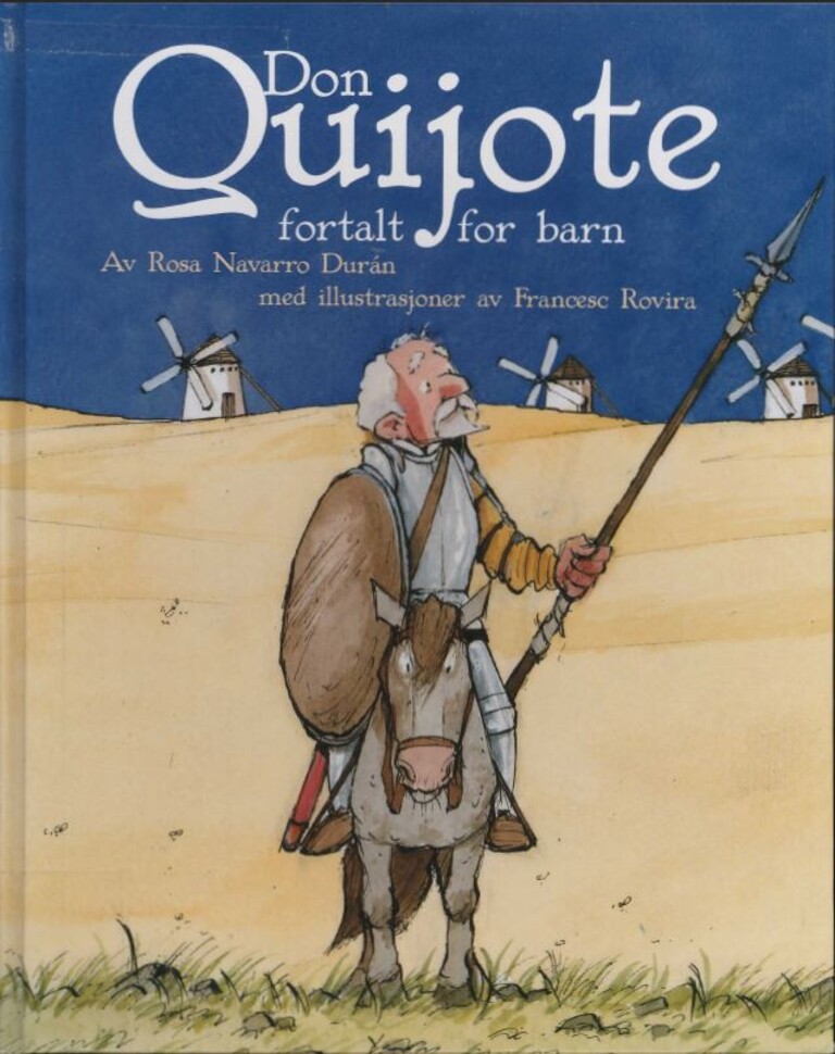 Don Quijote fortalt for barn