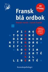 "Fransk blå ordbok : fransk-norsk, norsk fransk"