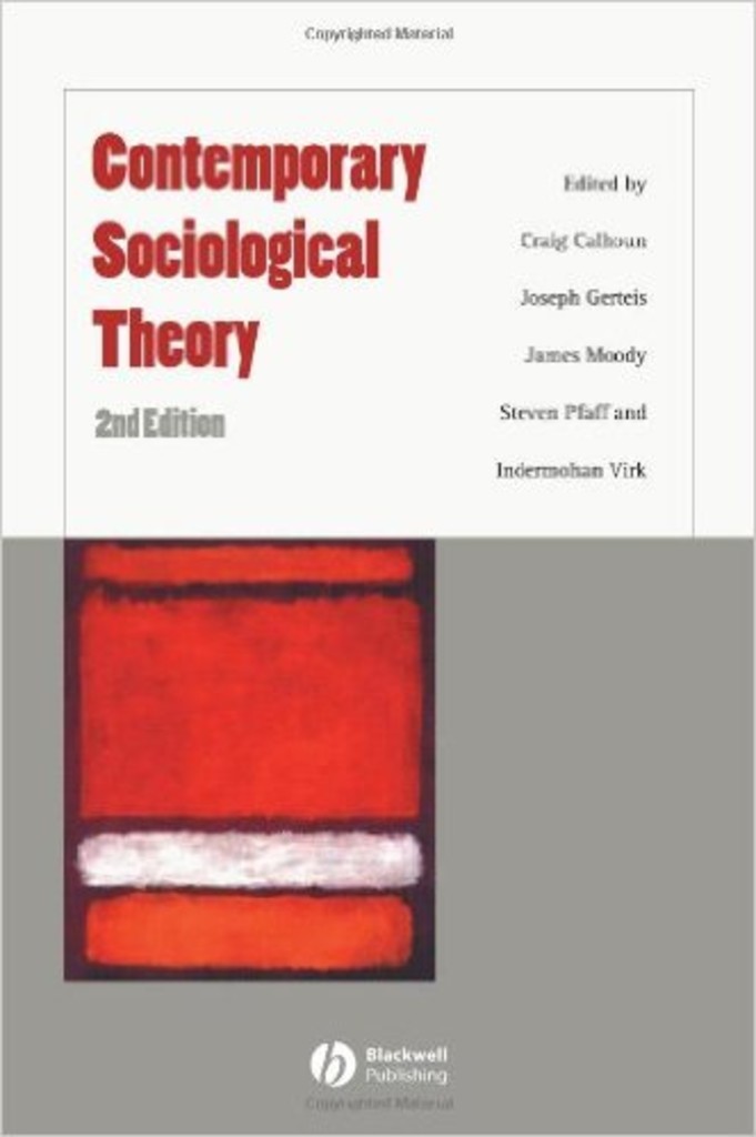 Contemporary sociological theory