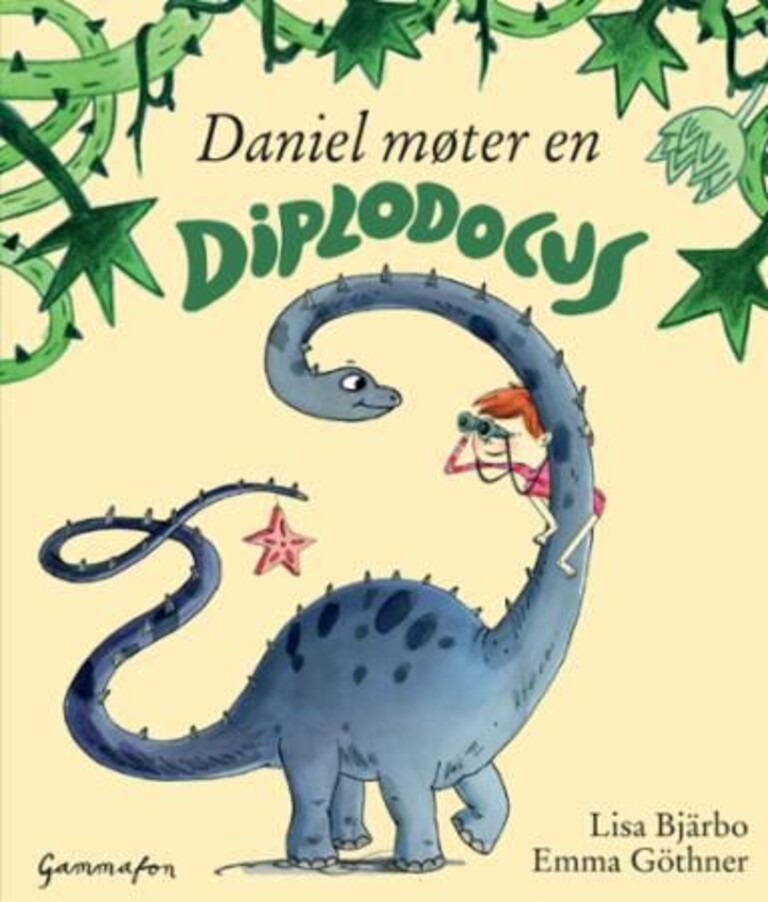 Daniel møter en diplodocus