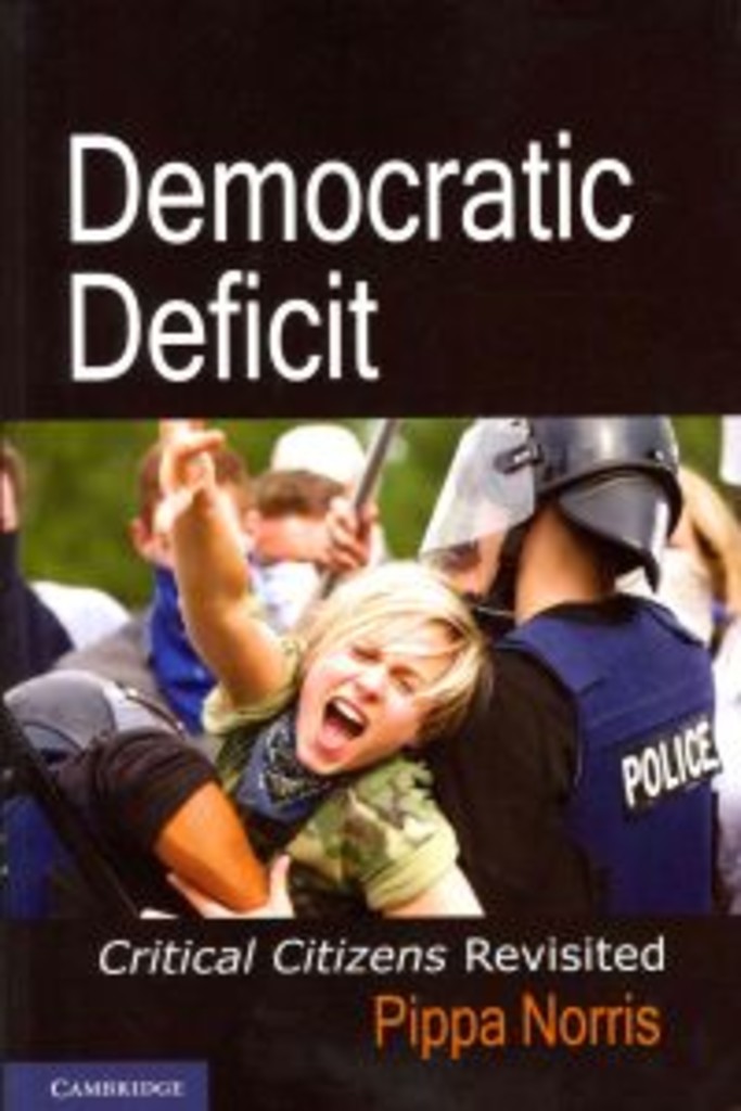 Democratic Deficit - critical citizens revisited