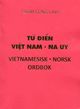 Omslagsbilde:Tu dien viet nam - na uy = : Vietnamesisk - norsk ordbok
