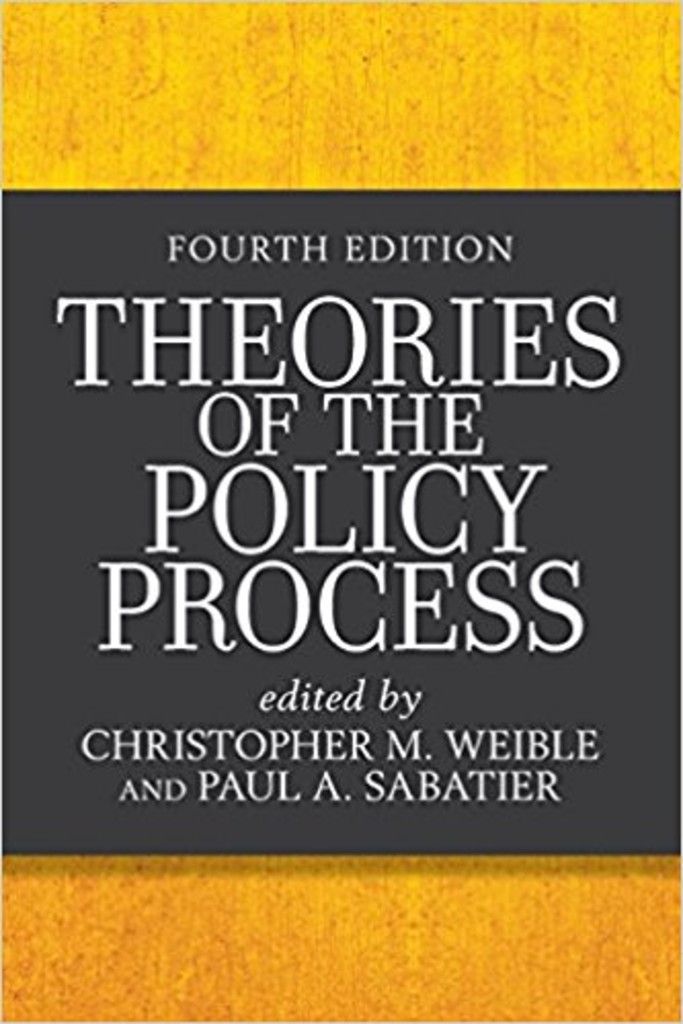 Theories of the Policy Process - Fourth Edition