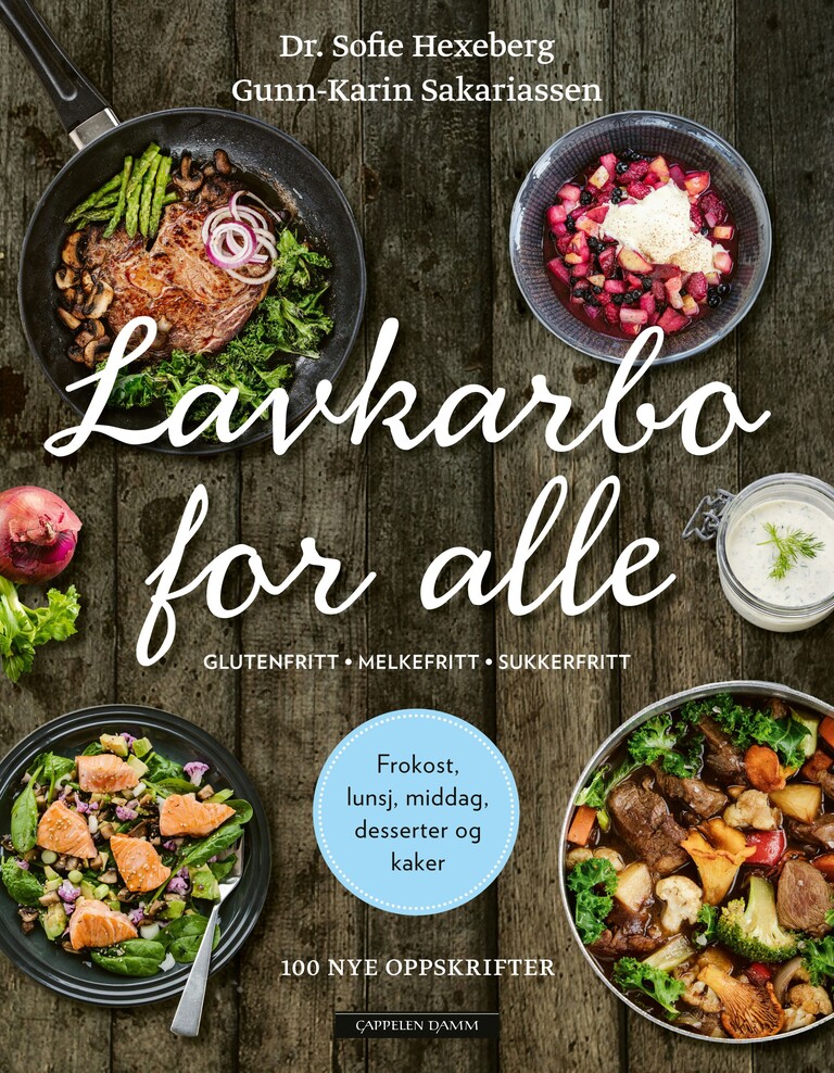 Lavkarbo for alle : 100 nye oppskrifter : for deg som vil spise glutenfritt, melkefritt, sukkerfritt, paleo eller grønnere