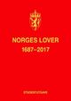 Omslagsbilde:Norges lover : 1687-2017