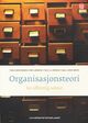 Omslagsbilde:Organisasjonsteori for offentlig sektor : instrument, kultur, myte