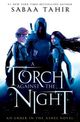 Omslagsbilde:A torch against the night : a novel