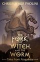 Omslagsbilde:The fork, the witch, and the worm : Eragon