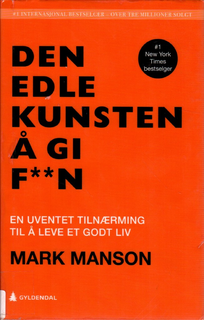 Coverbilde for Den edle kunsten å gi faen