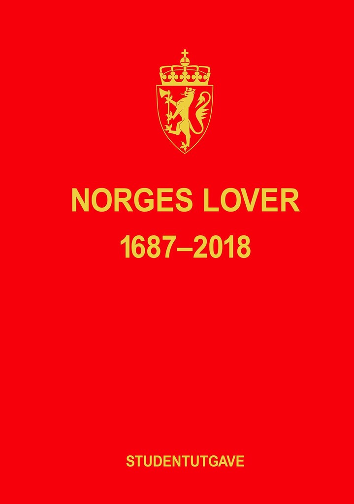 Norges lover : 1687-2018