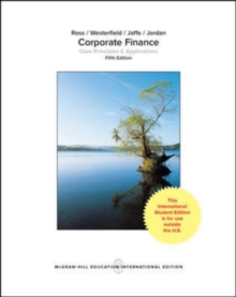 Corporate finance - core principles and applications