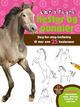 Omslagsbilde:Lær å tegne hester og ponnier : steg-for-steg-innføring til mer enn 25 hesteraser
