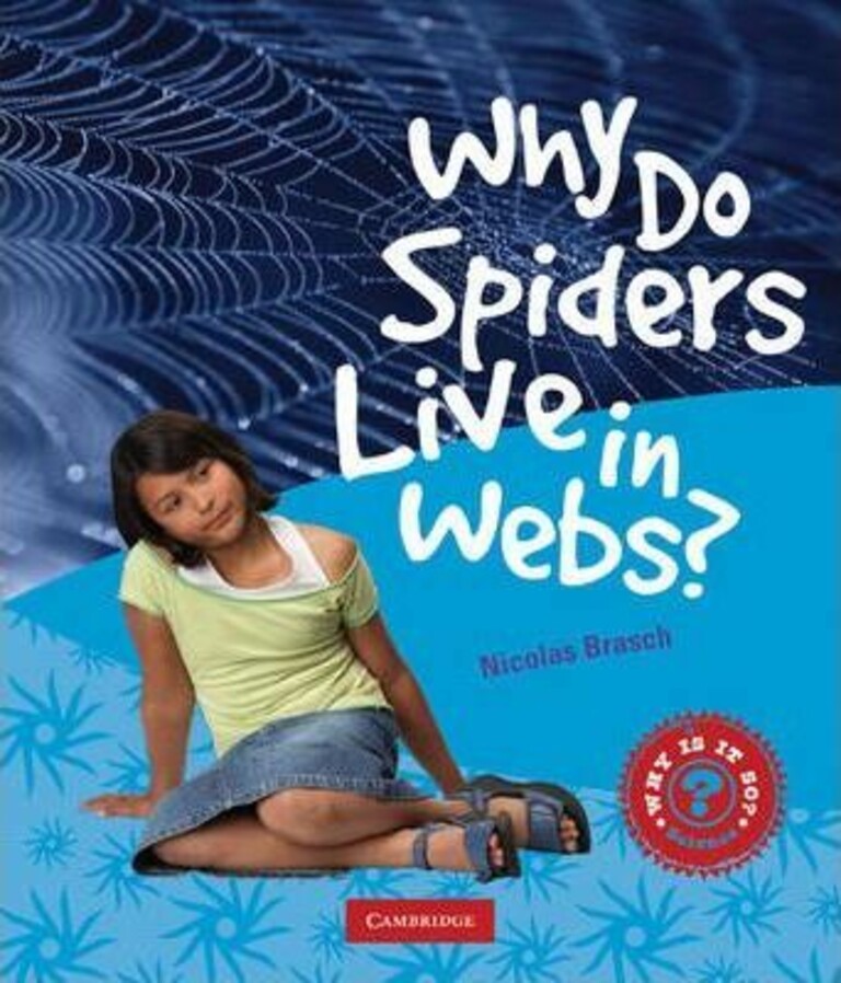 Why do spiders live in webs?