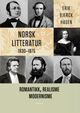Cover photo:Norsk litteratur 1830-1875 : romantikk, realisme, modernisme