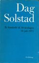 Omslagsbilde:Dag Solstad. Et festskrift til 30-årsdagen 16. juli 1971.