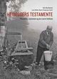 Omslagsbilde:Heideggers testamente : filosofien, nazismen og de svarte heftene