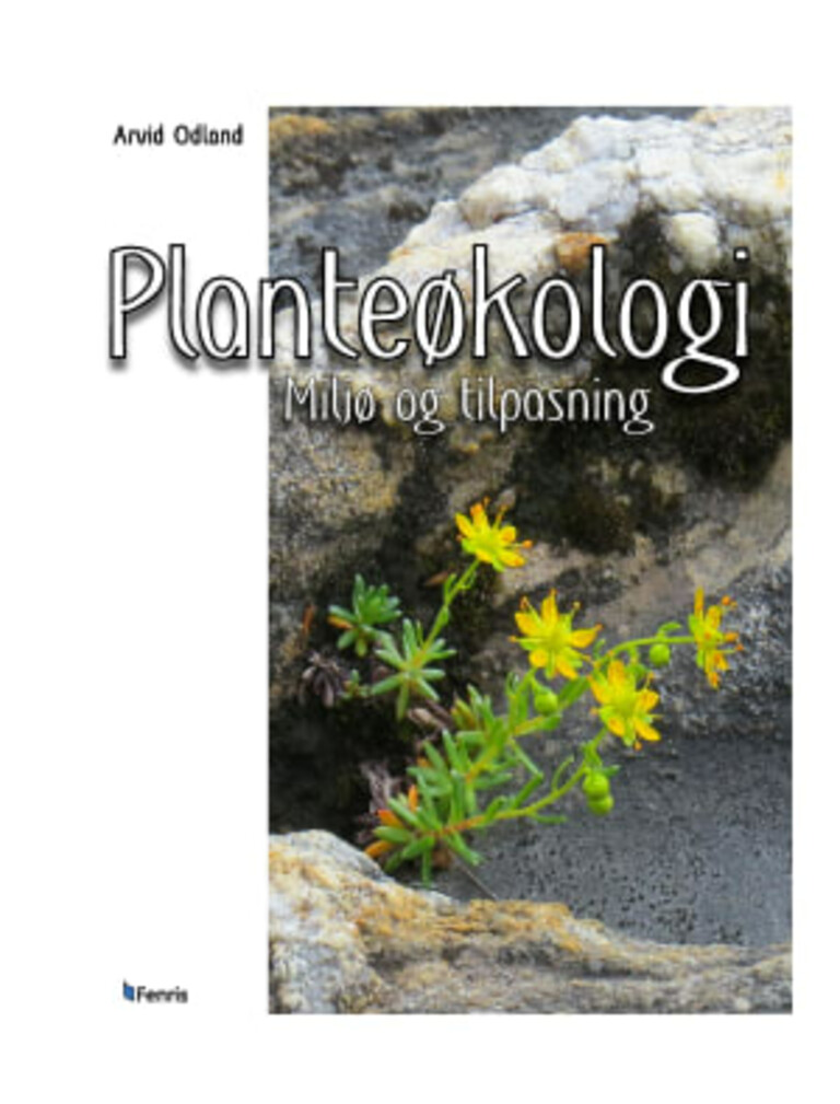 Planteøkologi - miljø og tilpasning