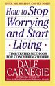 Omslagsbilde:How to stop worrying and start living