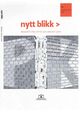 Omslagsbilde:Nytt blikk : årsskrift fra Stiftelsen Arkivet 2016