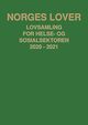 Cover photo:Norges lover : lovsamling for helse- og sosialsektoren 2020-2021