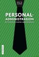 Omslagsbilde:Personaladministrasjon : rettigheter og plikter i arbeidsforhold