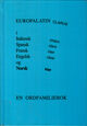 Omslagsbilde:Europalatin : en ordfamiliebok