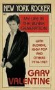 Omslagsbilde:New York rocker : my life in the blank generation with Blondie, Iggy Pop and others 1974-1981