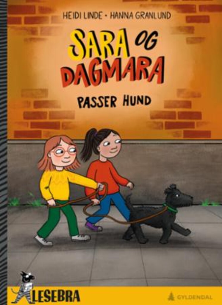 Sara og Dagmara passer hund