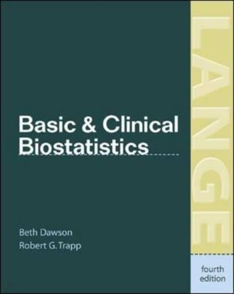 Basic & clinical biostatistics