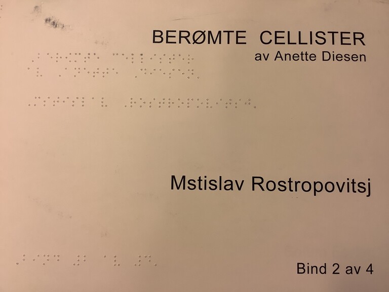 Berømte cellister - Mstislav Rostropovitsj