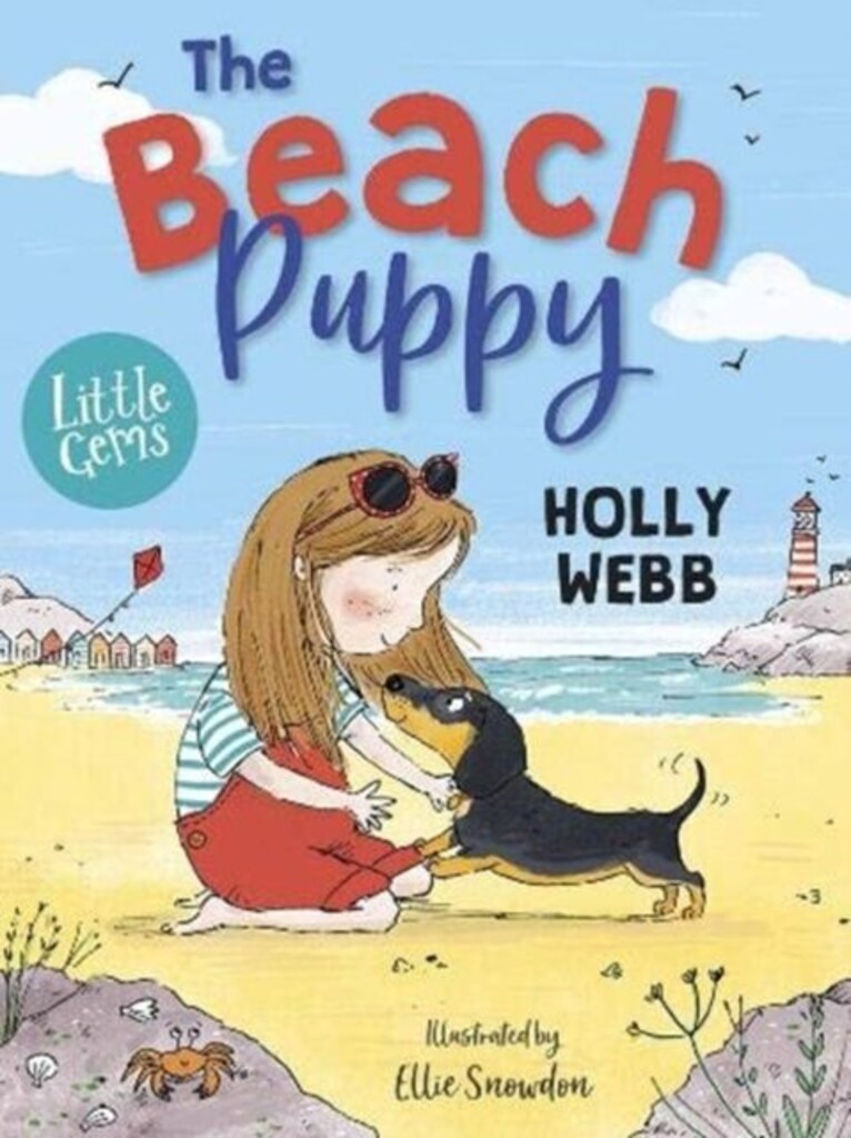 The beach puppy