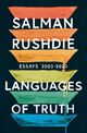 Omslagsbilde:Languages of truth : essays 2003-2020
