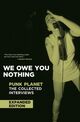 Omslagsbilde:We owe you nothing : punk planet : the collected interviews