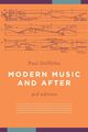 Omslagsbilde:Modern Music and After