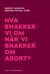 Omslagsbilde:Hva snakker vi om når vi snakker om abort?