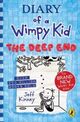 Cover photo:Diary of a wimpy kid . [15] . The deep end