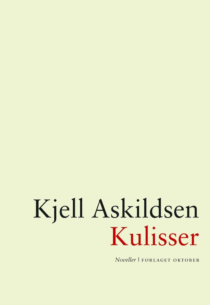 Kulisser - noveller