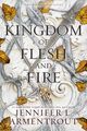 Omslagsbilde:A kingdom of flesh and fire
