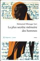 Omslagsbilde:La plus secrète mémoire des hommes : roman