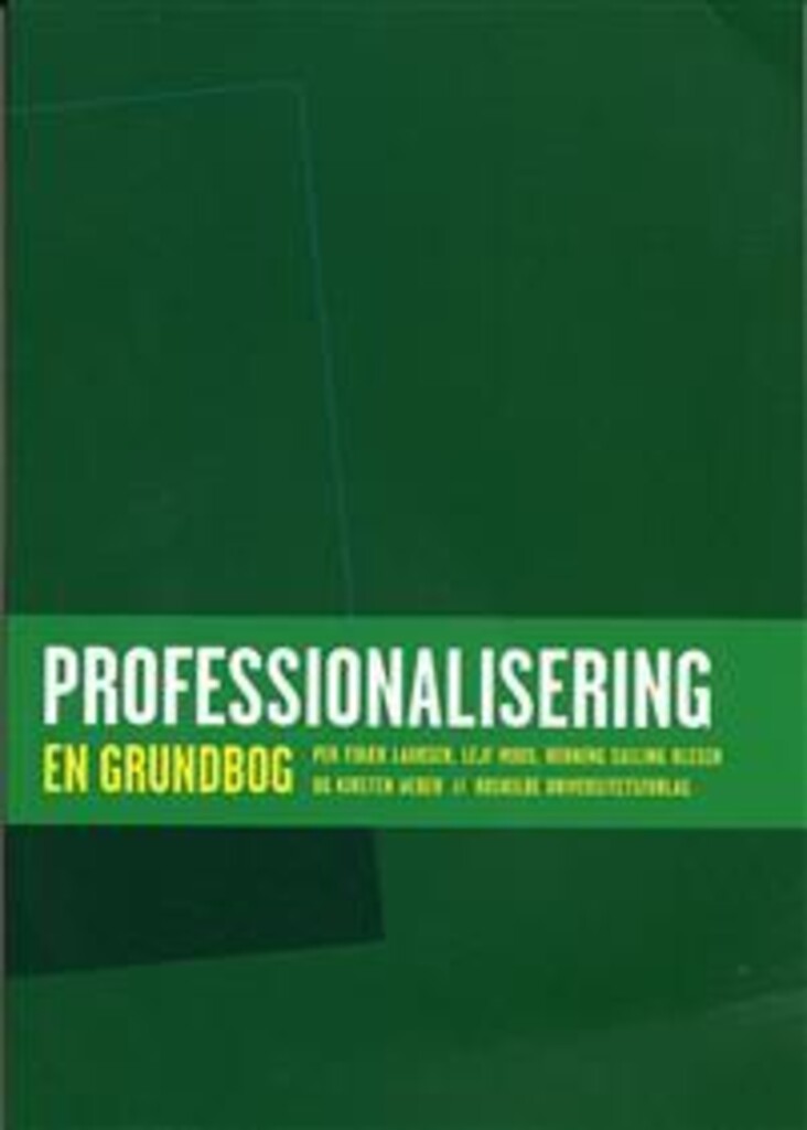 Professionalisering - en grundbog