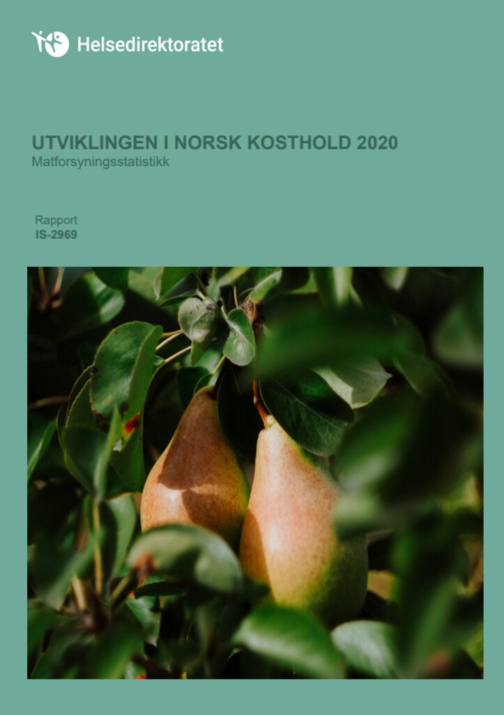 Utviklingen i norsk kosthold 2020 - matforsyningsstatistikk