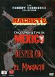 Omslagsbilde:The Robert Rodriguez collection : Machete. Once upon a time in Mexici. Desperado. El Mariachi