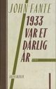 Omslagsbilde:1933 var et dårlig år : roman